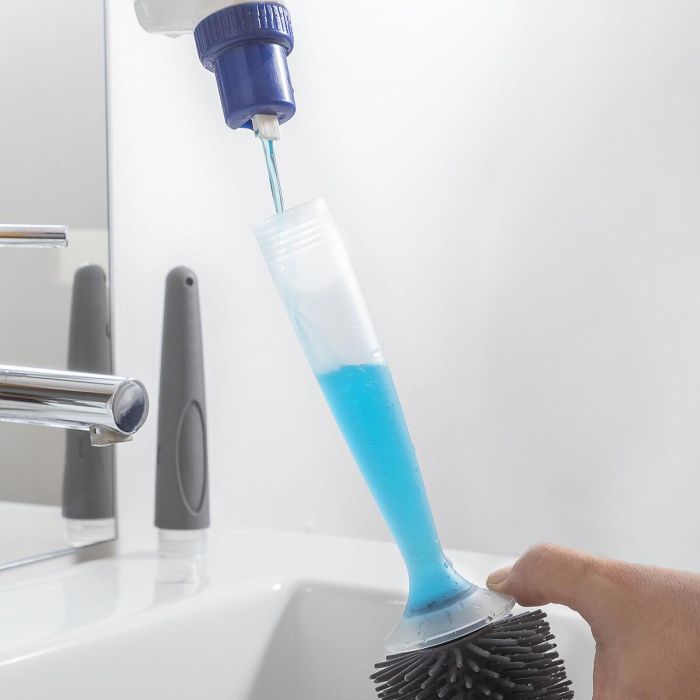 Escobilla de Baño con Dispensador de Jabón Bruilet InnovaGoods 10