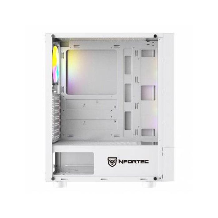 Caja Semitorre ATX Nfortec NF-CS-CAELUM-WHITE Blanco 4 Caja Semitorre ATX Nfortec NF-CS-CAELUM-WHITE Blanco 4