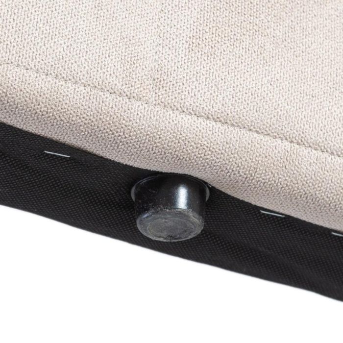 Cabecero Beige Tejido Dormitorio 160 X 122 cm