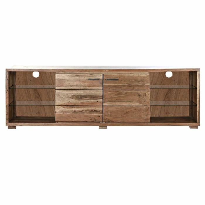 Mueble Tv Colonial DKD Home Decor Marron 40 x 63 x 200 cm 10