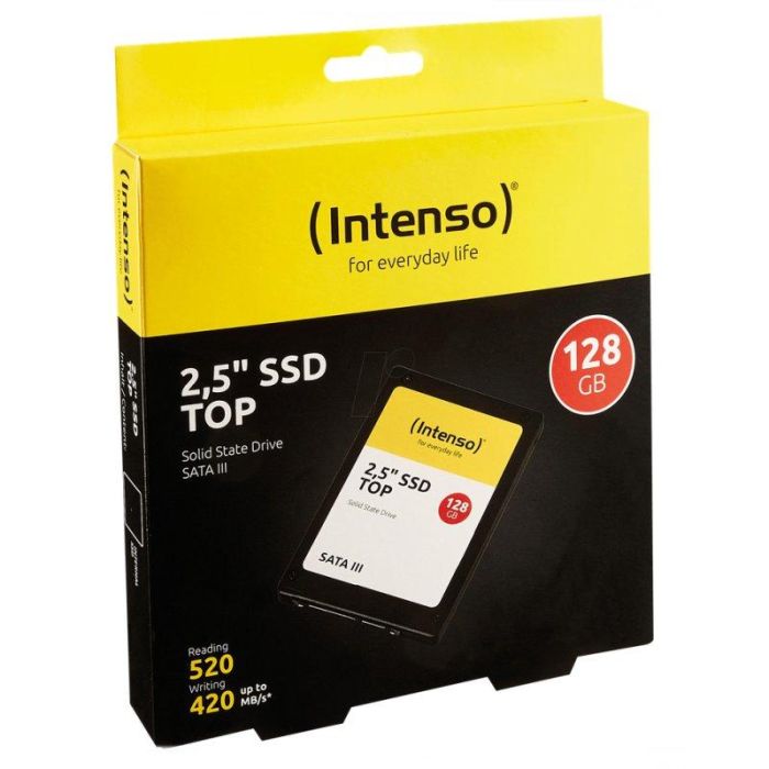 Intenso 3812430 SSD 128GB 2.5" SATA III Disco Duro Interno Sólido 1 Intenso 3812430 SSD 128GB 2.5" SATA III Disco Duro Interno Sólido 1