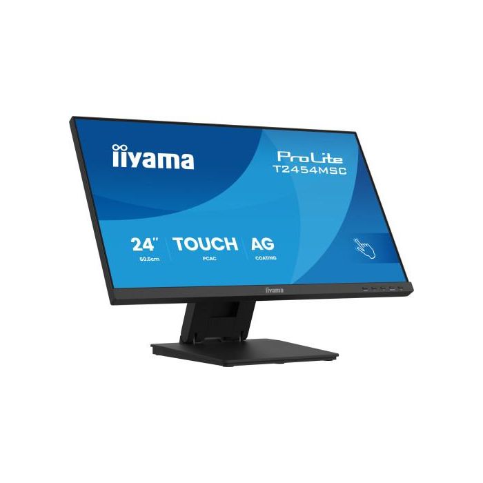 Monitor Iiyama Prolite T2454Msc-B1Ag, 60,5 Cm (23.8"), 1920 X 1080 Pixeles, Full Hd, Led, 4 Ms, Negro 0 Monitor Iiyama Prolite T2454Msc-B1Ag, 60,5 Cm (23.8"), 1920 X 1080 Pixeles, Full Hd, Led, 4 Ms, Negro 0