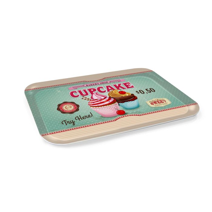 Bandeja Melamina 42x31 cm 3 Surtidos Retro La Mediterrané - Inde (9 Unidades) 6 Bandeja Melamina 42x31 cm 3 Surtidos Retro La Mediterrané - Inde (9 Unidades) 6