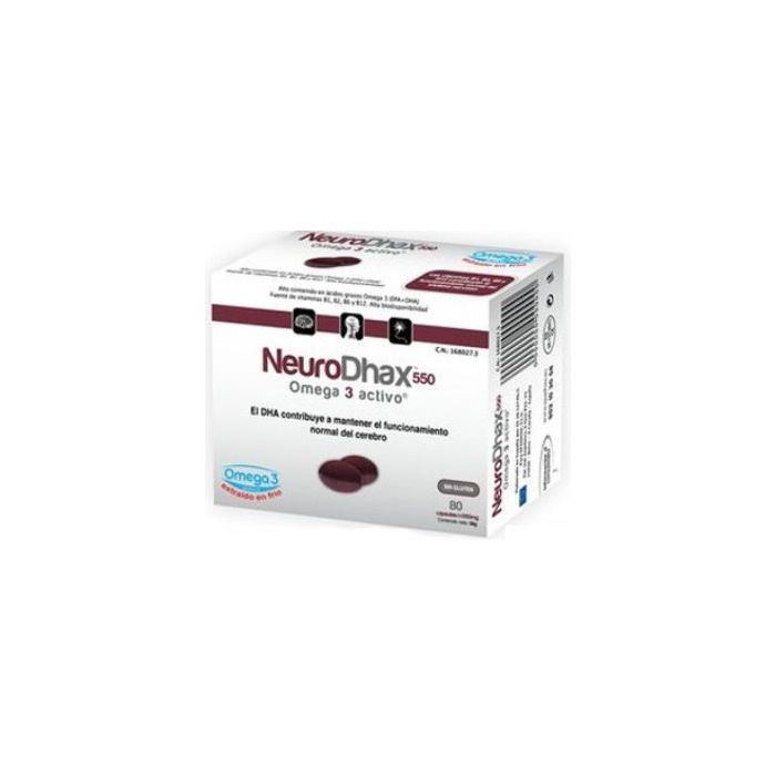 Neurodhax 550Mg. 80Cap. Neurodhax 550Mg. 80Cap.