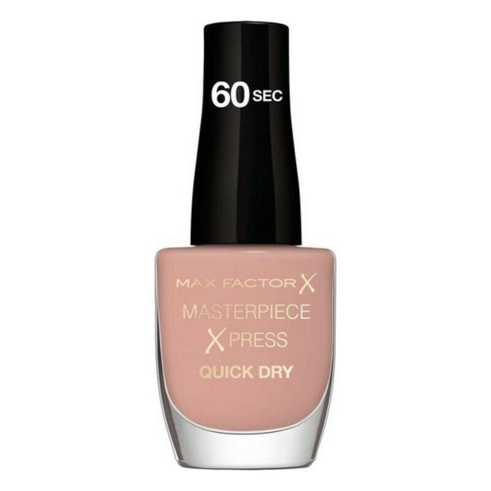 Max Factor #203 Esmalte de Uñas MASTERPIECE XPRESS Secado Rápido 60 Segundos Acabado Brillante Tono Nude'itude 8 ml