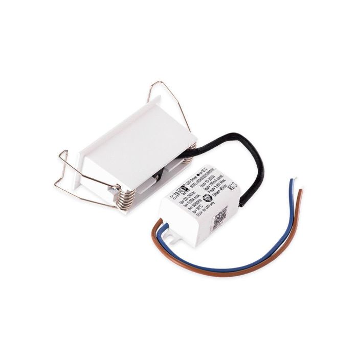Foco Downlight LED 4W 306Lm 4200ºK Rectangular PRO SMD3030 50.000H [JW-4W-M-W] 2