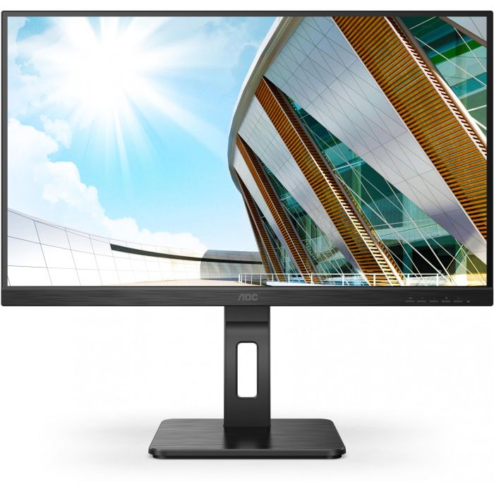 AOC 24P2QM Monitor de 23.8" FHD 1920x1080 75Hz 4ms VA Altavoces Pivot HDMI DVI DP VGA Negro 11
