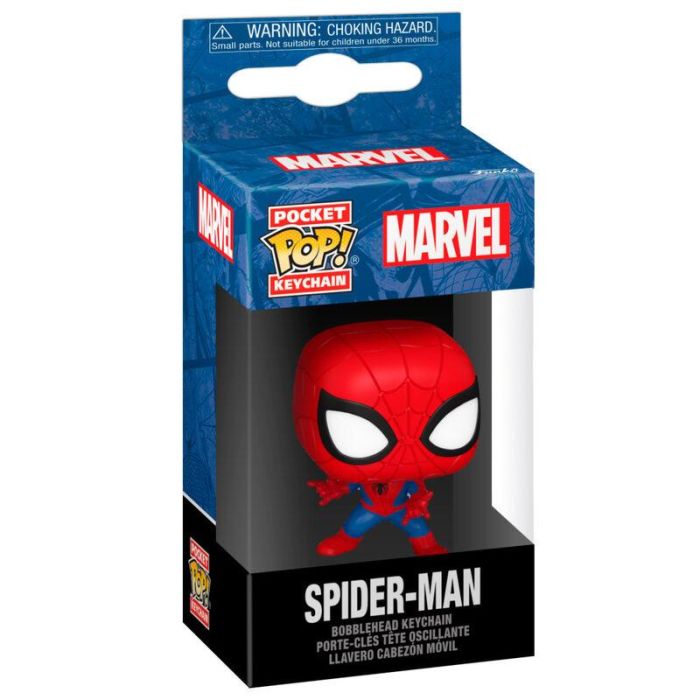 FUNKO Llavero Pocket POP Marvel Spider-Man Classics