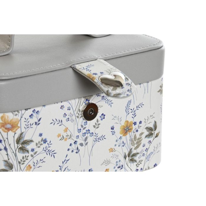 Joyero Tradicional DKD Home Decor Lila Blanco 12 x 10 x 17 cm (2 Unidades) 2 Joyero Tradicional DKD Home Decor Lila Blanco 12 x 10 x 17 cm (2 Unidades) 2