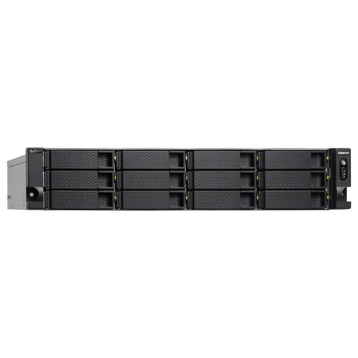 QNAP Servidor NAS TS-h1886XU-RP R2 18 Bahías, Intel Xeon D-1622, 32GB RAM ECC, 4x2.5GbE, 2x10Gb SFP+, Rack 2U, QuTS hero, Sin Discos