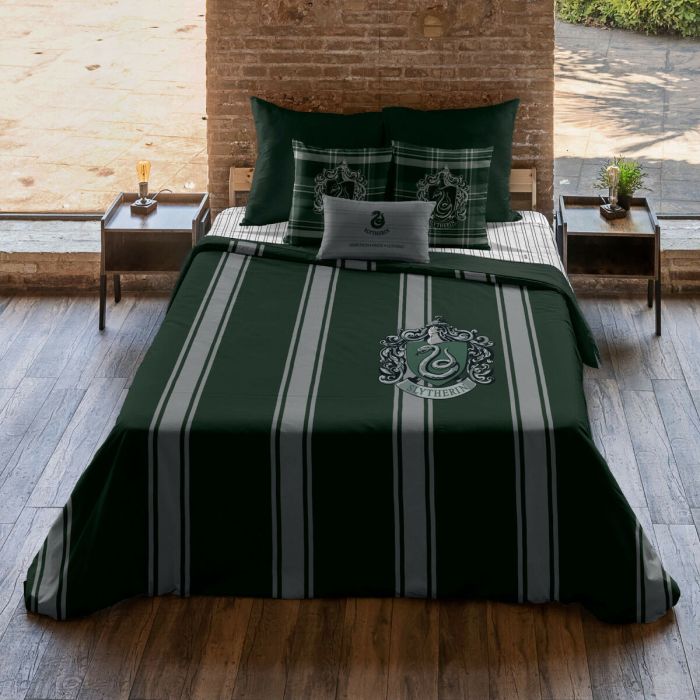 Funda Nórdica Harry Potter Slytherin Multicolor 200 x 200 cm Cama de 120 4 Funda Nórdica Harry Potter Slytherin Multicolor 200 x 200 cm Cama de 120 4