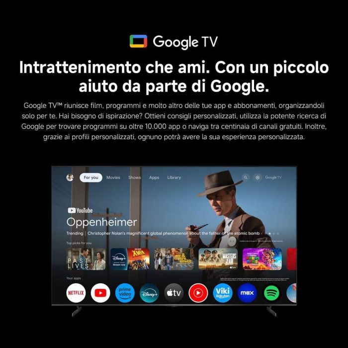 Smart TV Xiaomi ELA5730EU 4K Ultra HD QLED 85" 16