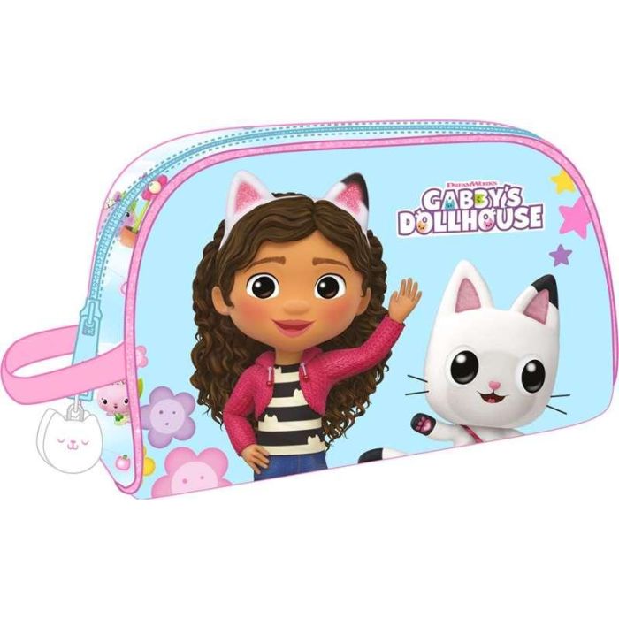 Neceser de Viaje Gabby's Dollhouse Azul Poliéster 300D 26 x 16 x 9 cm