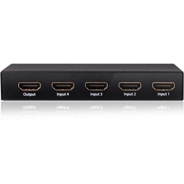 Club3D HDMI Switch Box 4 Entradas 1 Salida 4K Ultra HD 60Hz compatible con HDMI 2.0a, HDCP, con mando a distancia 0 Club3D HDMI Switch Box 4 Entradas 1 Salida 4K Ultra HD 60Hz compatible con HDMI 2.0a, HDCP, con mando a distancia 0