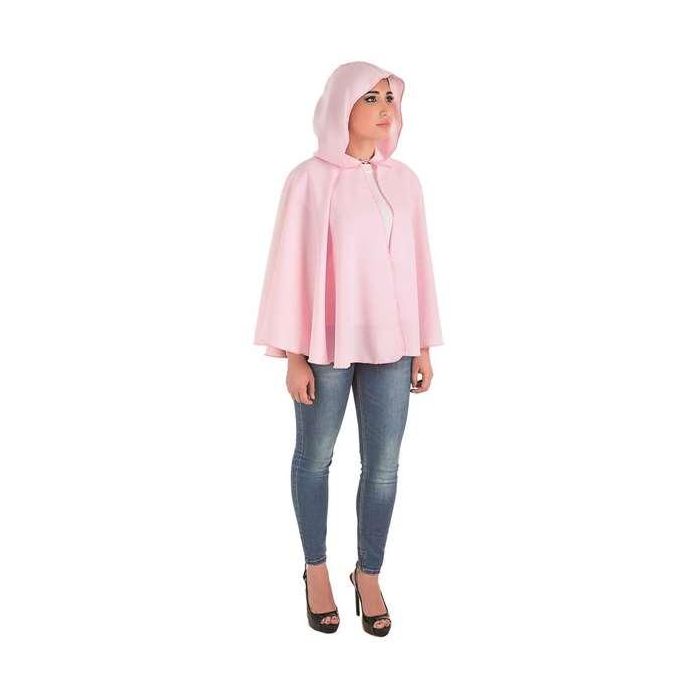 Disfraz adulto capa rosa corta talla m/l Disfraz adulto capa rosa corta talla m/l
