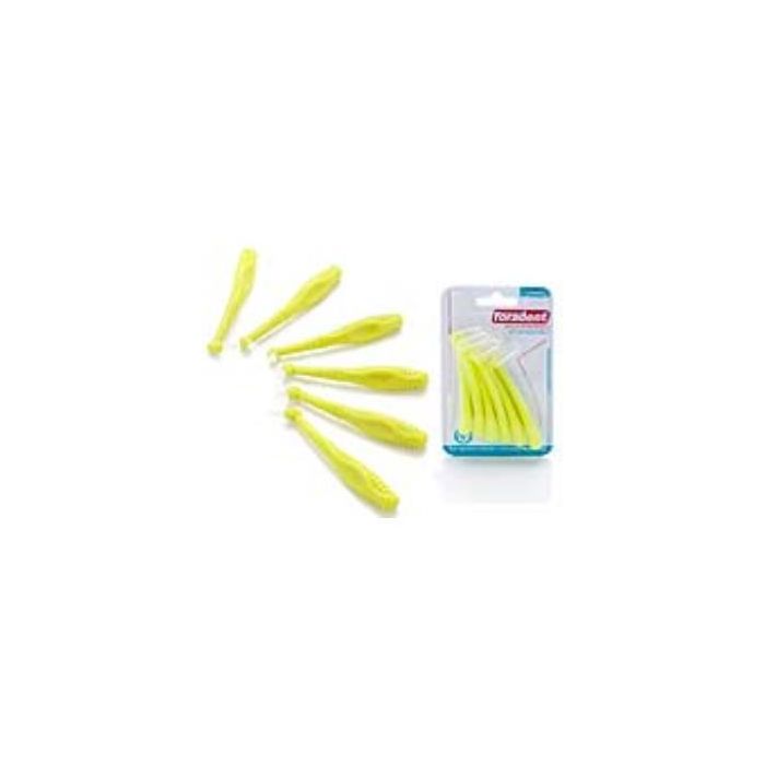 ORADENT Cepillo Interdental Extrafino, 6 Unidades, para Limpieza de Espacios Amplios y Aparatos de Ortodoncia