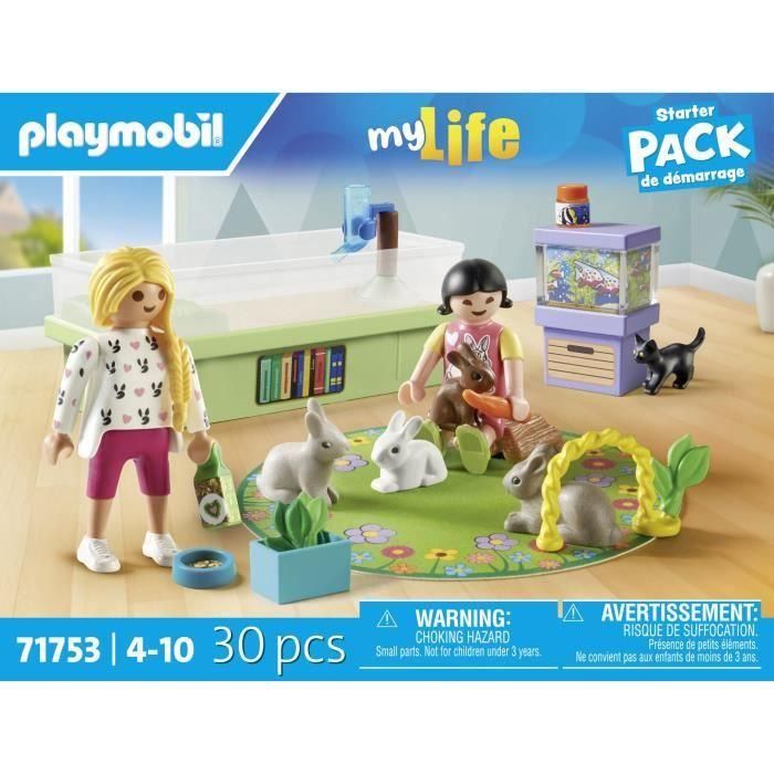 Familia de conejos playmobil my life. 4 Familia de conejos playmobil my life. 4