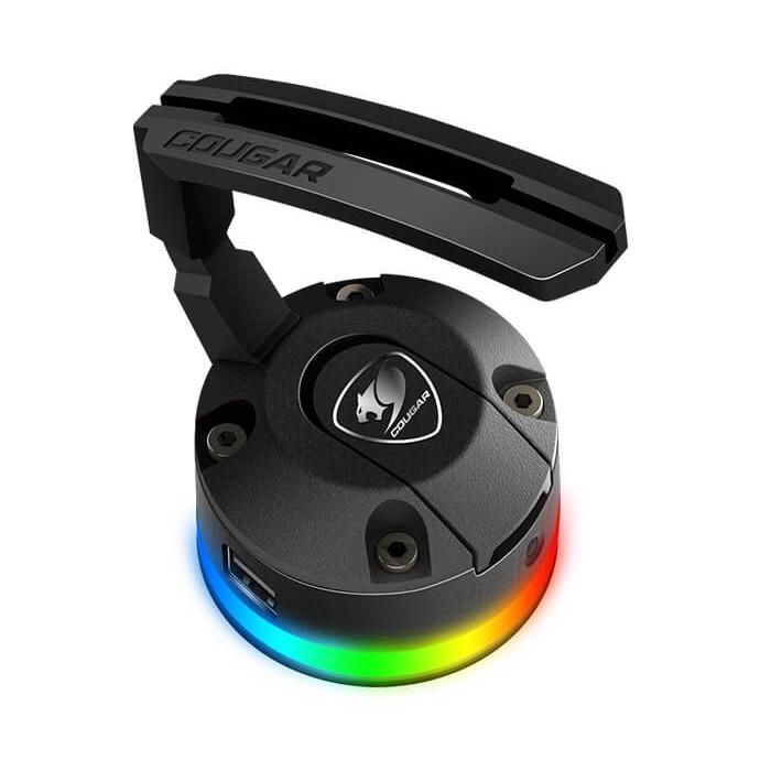 COUGAR Bungee para Ratón Gaming BUNKER RGB Negro, Iluminación Multi-Color, Alámbrico