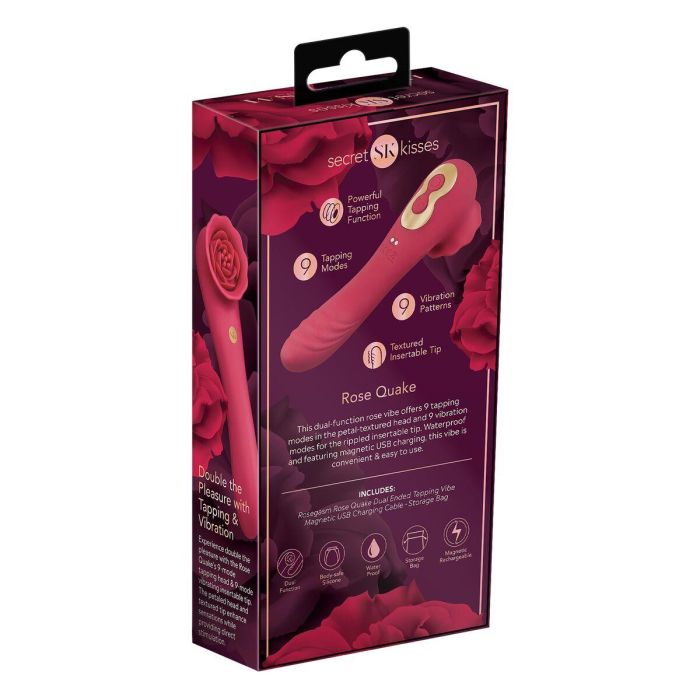 Masajeador Secret Kisses Rosa 2 Masajeador Secret Kisses Rosa 2