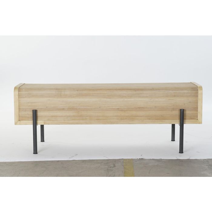 DKD Home Decor Descalzadora / Banco Balines Natural de Madera y Metal. Asiento Bajo de 23 cm, Desmontable. Dimensiones: 120 x 40 x 43 cm. 3 DKD Home Decor Descalzadora / Banco Balines Natural de Madera y Metal. Asiento Bajo de 23 cm, Desmontable. Dimensiones: 120 x 40 x 43 cm. 3