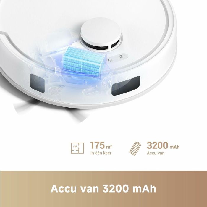Dreame MOV6976233679174 - Robot Aspirador y Fregona MOVA E20 con Navegación LDS, Potencia 5000 Pa, Diseño Compacto 3