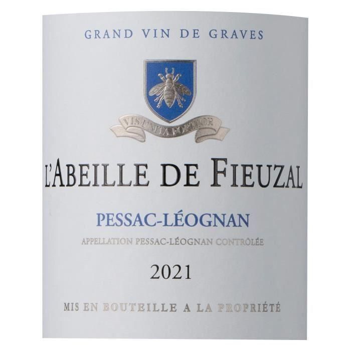 L'Abeille de Fieuzal 2021 Pessac-Léognan - Vino blanco Graves 1