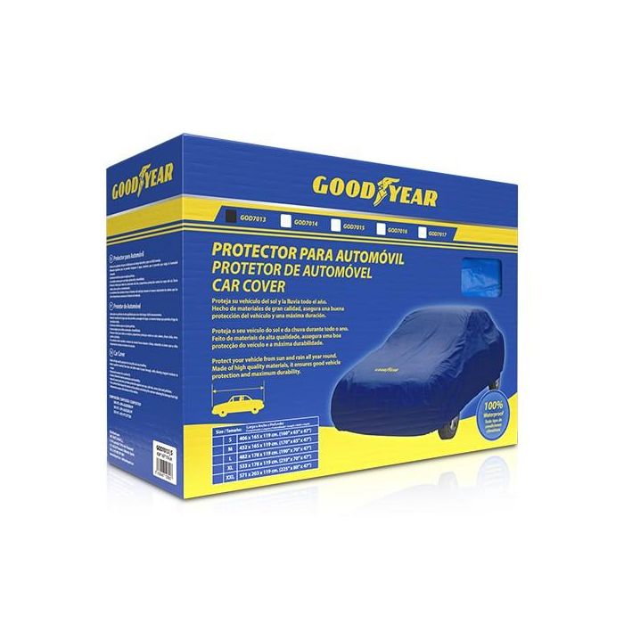Funda Cubre Coche Good Year Talla S GOD7013 1 Funda Cubre Coche Good Year Talla S GOD7013 1