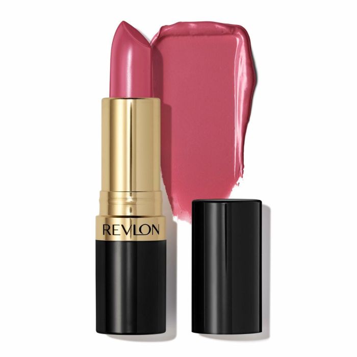 Revlon #805 SUPER LUSTROUS Barra de Labios Candied Rose. Color Intenso con Pigmentos Microfinos, Larga Duración e Hidratante, Stick 3,7 ml. 1