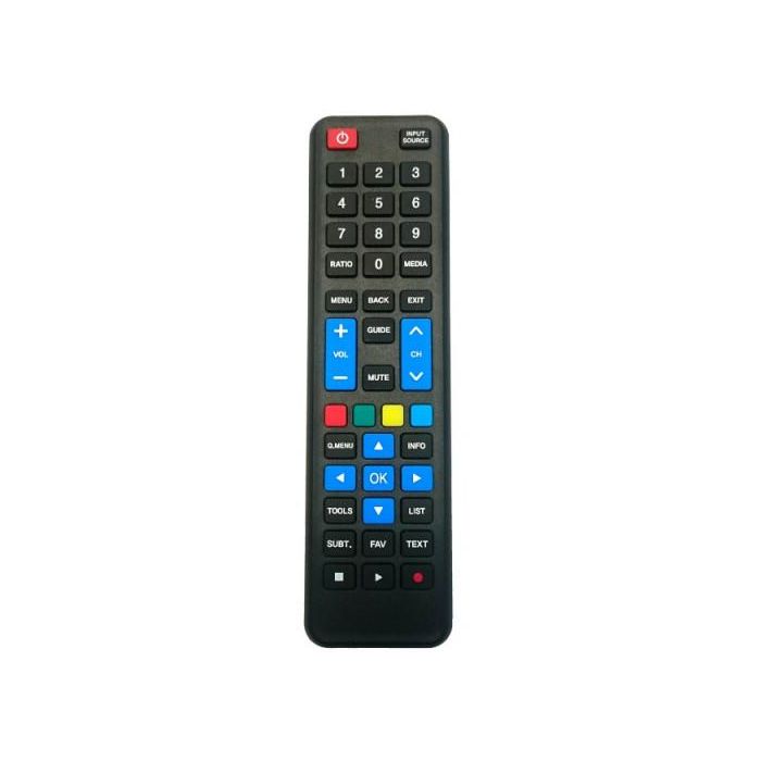 Superior Electronics SUP028 Mando a Distancia IR Inalámbrico para TV, 42 Botones, Compatible con Samsung y LG, Negro Superior Electronics SUP028 Mando a Distancia IR Inalámbrico para TV, 42 Botones, Compatible con Samsung y LG, Negro