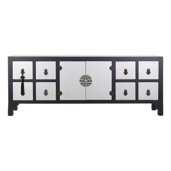 Mesa TV con Cajones DKD Home Decor Oriental Madera MDF (130 x 24 x 51 cm) 1 Mesa TV con Cajones DKD Home Decor Oriental Madera MDF (130 x 24 x 51 cm) 1