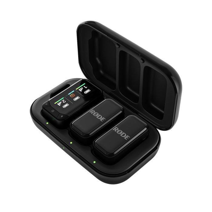 RODE Wireless Micro Camera Kit Micrófono Inalámbrico Ultracompacto para Cámaras y Smartphones con Conectividad Universal
