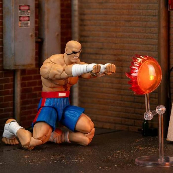 Figura street fighter ii sagat 15 cm 3 Figura street fighter ii sagat 15 cm 3