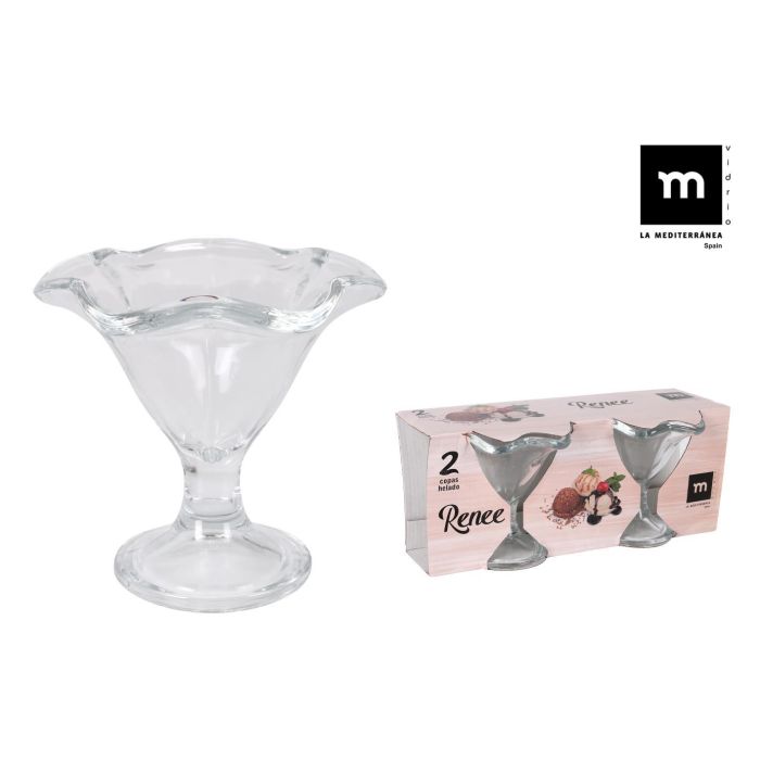 Set 2 Copas Helado Renee Md - La Mediterranea (6 Cajas) Set 2 Copas Helado Renee Md - La Mediterranea (6 Cajas)