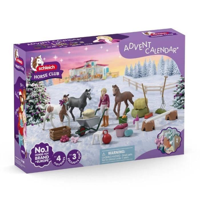 Schleich SCH99178 Figura Calendario de Adviento Horse Club