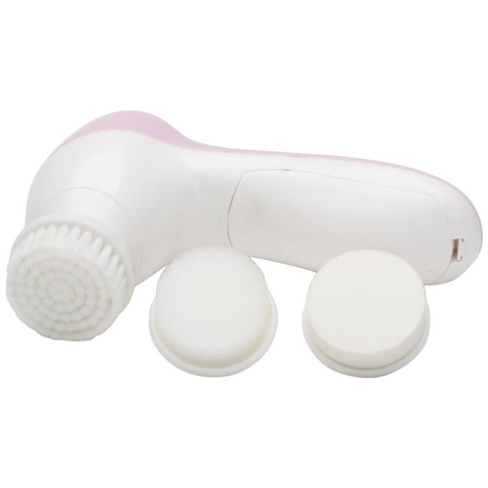 Cosmetic Club Cepillo Facial 3 En 1 con 3 Cabezales Intercambiables: Limpieza, Exfoliación y Aplicación de Cremas 1