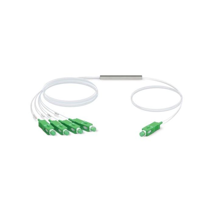 Ubiquiti UFiber Splitter Óptico 1x4 SC/APC, 1260-1650 nm, 4.06 m