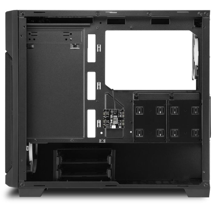 Sharkoon V1000 RGB Micro Torre Negra con 3 Ventiladores LED RGB 120mm Preinstalados, Caja PC Micro-ATX, GPU 40cm 5 Sharkoon V1000 RGB Micro Torre Negra con 3 Ventiladores LED RGB 120mm Preinstalados, Caja PC Micro-ATX, GPU 40cm 5