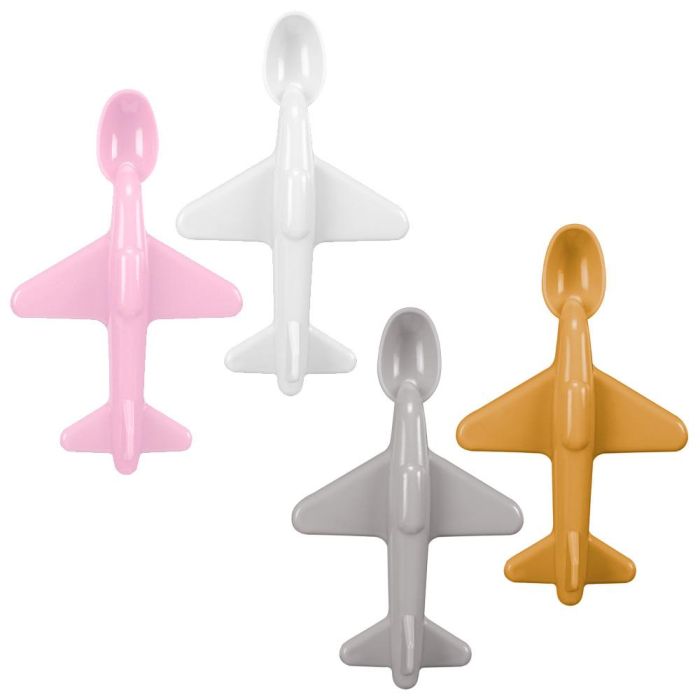 Tom et Zoe Juego de 2 Cucharas Avión Puericultura 2