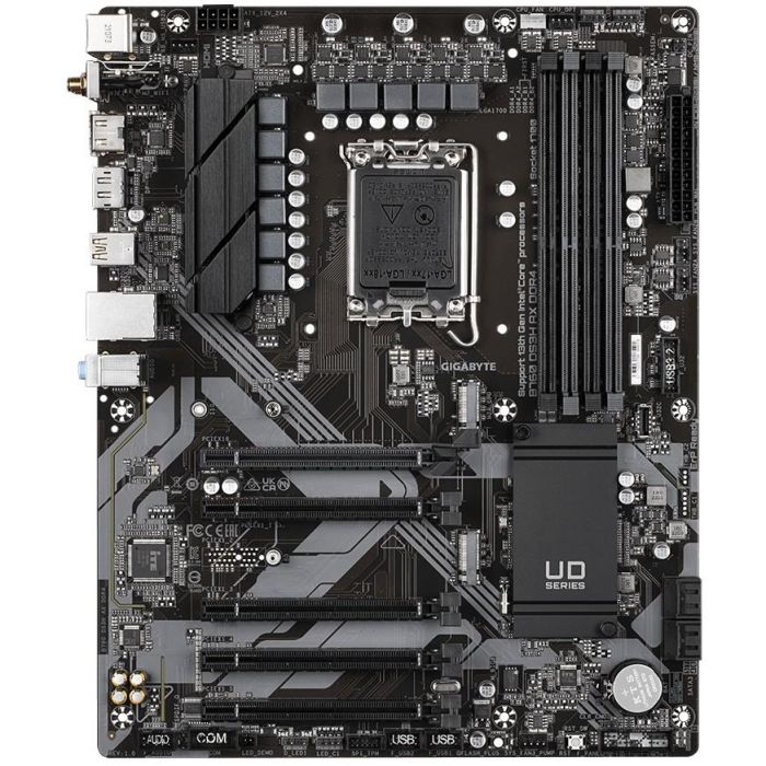 Gigabyte 9MB76S3X4-00-12 Placa Base B760 DS3H AX DDR4 Socket LGA1700 para Intel 12ª/13ª/14ª Gen, Wi-Fi 6E, ATX 1 Gigabyte 9MB76S3X4-00-12 Placa Base B760 DS3H AX DDR4 Socket LGA1700 para Intel 12ª/13ª/14ª Gen, Wi-Fi 6E, ATX 1