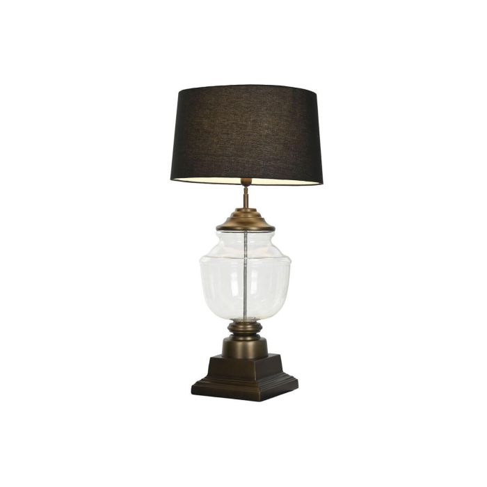 Lámpara de mesa Home ESPRIT Negro Bronce 50 W 220 V 6