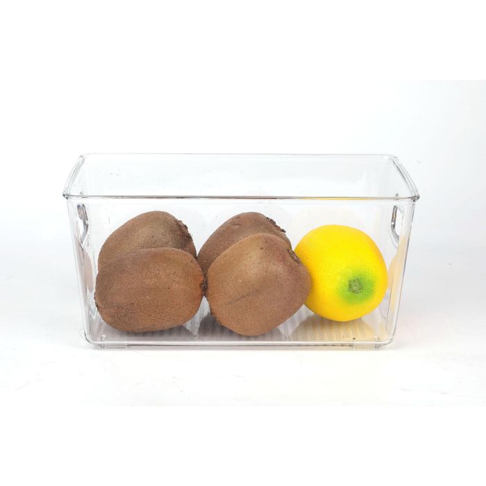 Dem Cesta Multiusos Transparente 23.5 x 13.3 x 11.5 cm (18 Unidades) 1