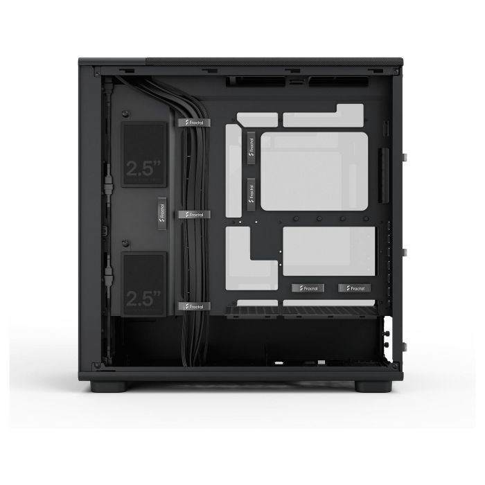 Fractal Design Epoch XL Black TG Light tint Torre PC ATX, Micro ATX, ITX, EATX Acero Negro con Ventana Lateral