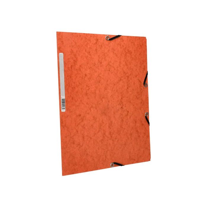 Carpeta Q-Connect Gomas Kf02170 Carton Simil-Prespan Solapas 320x243 mm Naranja 4