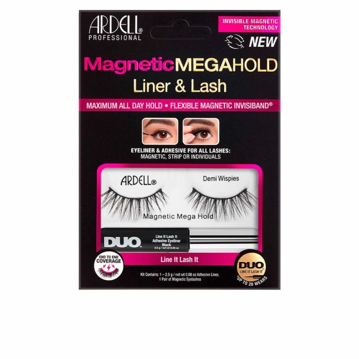 Ardell Magnetic Megahold Demi Wispies Liner & Lash Pestañas