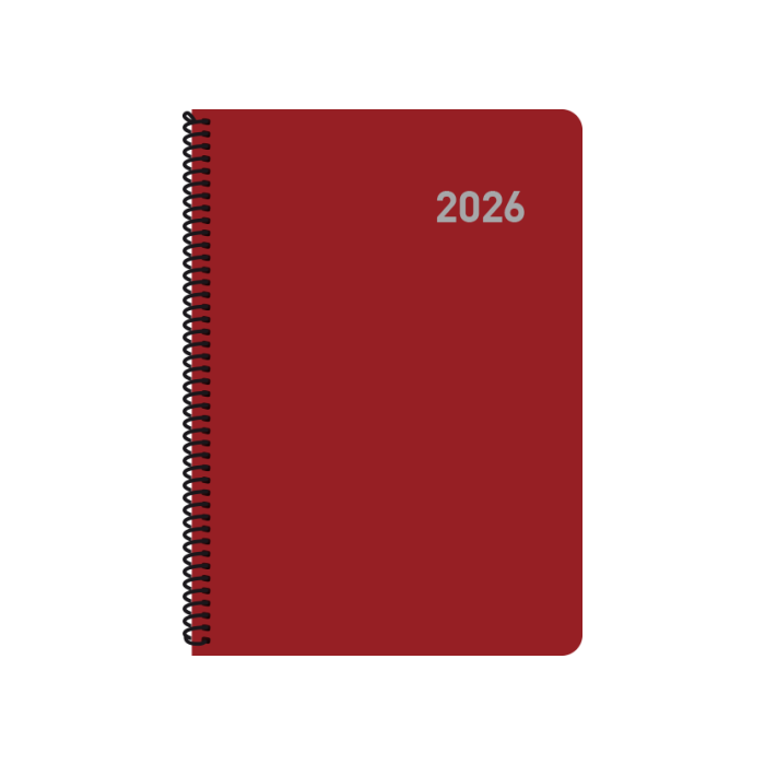 Ingraf 356425 Agenda 2026 Paris D/P 15x21 cm Semana a la Vista Colores Surtidos Tapa Acolchada Catalán
