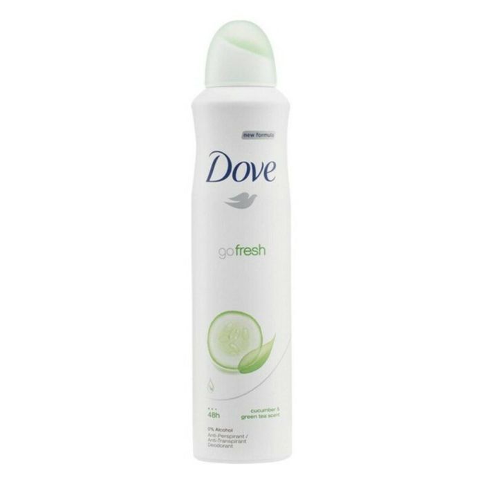 Dove Desodorante Spray GO FRESH con pepino y té verde, 250 ml Dove Desodorante Spray GO FRESH con pepino y té verde, 250 ml