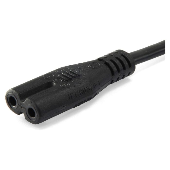 EQUIP Cable de Alimentación IEC 2 pines a C7 3m Macho/Hembra Negro H03VVH2-F 250V 2.5A 112161 2