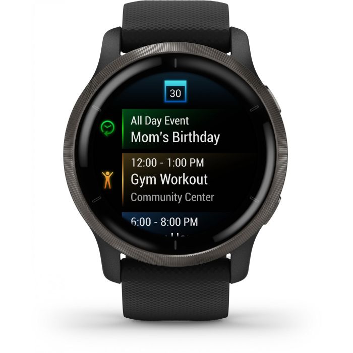 Garmin Venu 2 Smartwatch GPS 45mm, Reloj Inteligente Fitness con Música, Pagos y Monitor de Salud, Color Negro 7 Garmin Venu 2 Smartwatch GPS 45mm, Reloj Inteligente Fitness con Música, Pagos y Monitor de Salud, Color Negro 7