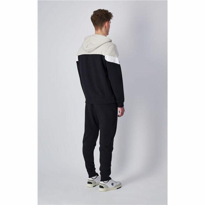 Conjunto Deportivo para Adultos Champion Negro Multicolor 2 Piezas 2