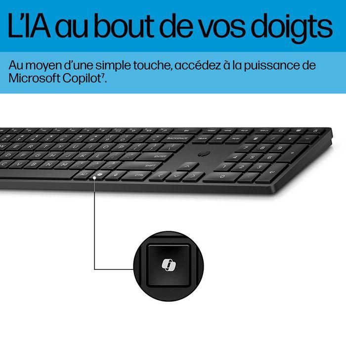 HP 655 Teclado y Ratón Inalámbrico – 20+ Teclas Personalizables, Ratón con Seguimiento Preciso, Materiales Reciclados, Fácil Limpieza 7 HP 655 Teclado y Ratón Inalámbrico – 20+ Teclas Personalizables, Ratón con Seguimiento Preciso, Materiales Reciclados, Fácil Limpieza 7